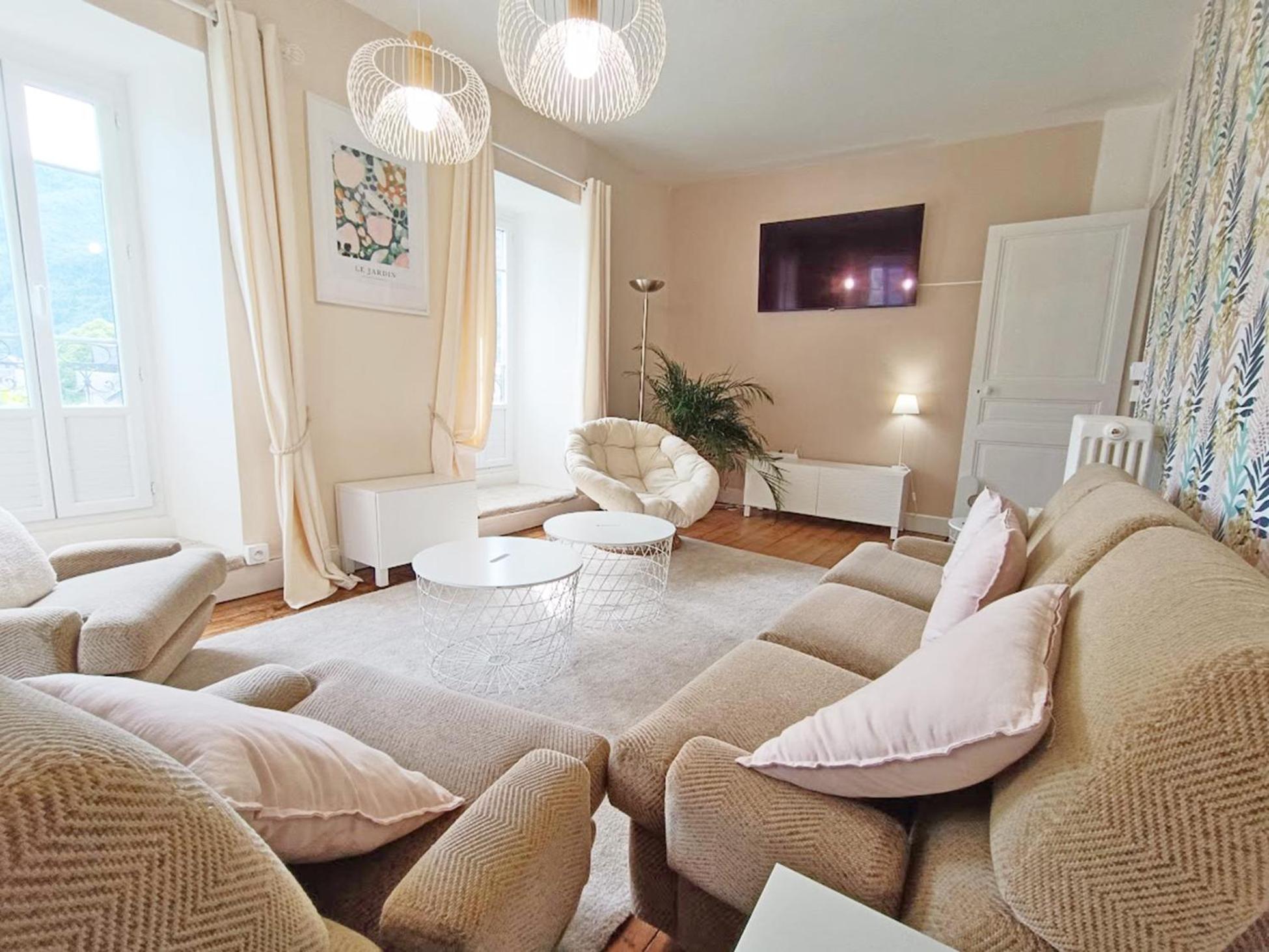 Le Telecab', T5, Wifi, Cave, Ascenseur, 8 Personnes Daire Bagnères-de-Luchon Dış mekan fotoğraf